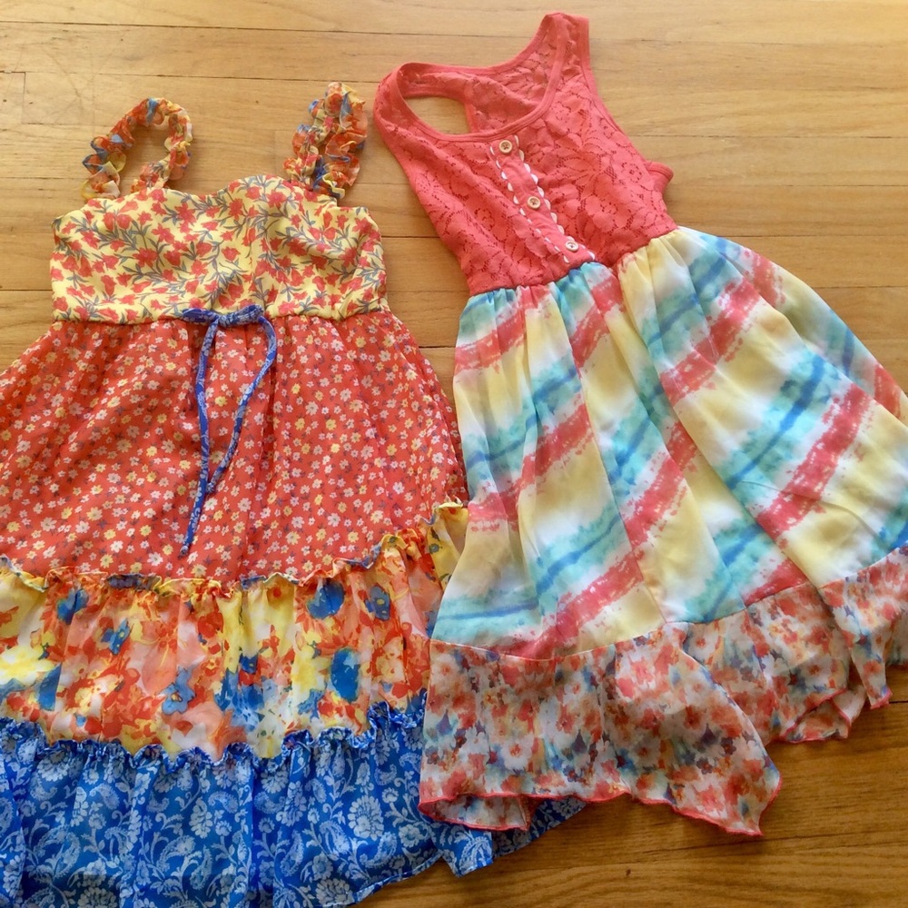2 beautiful Jona Michelle girls size 8 like new